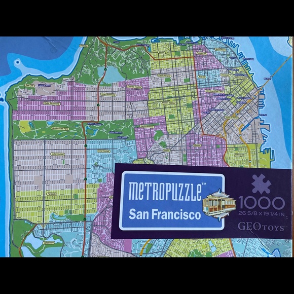 SAN FRANCISCO Metropuzzle | GEO Toys - Picture 1 of 2